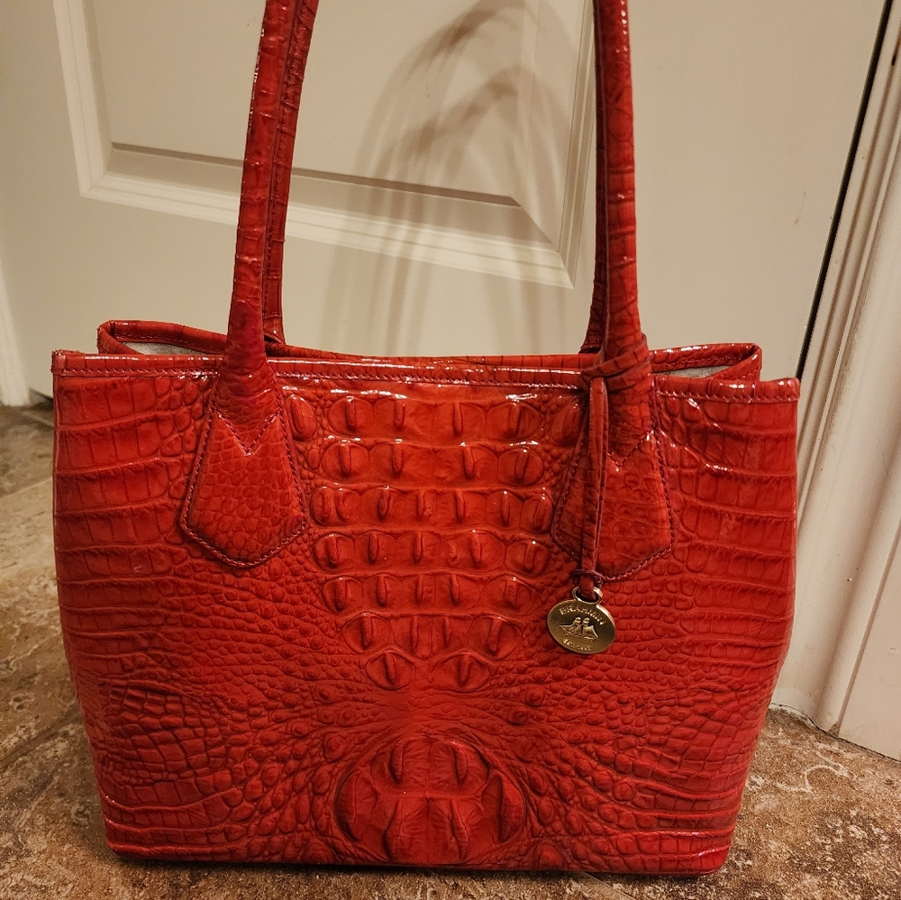 Brahmin Red Shoulder Bag
